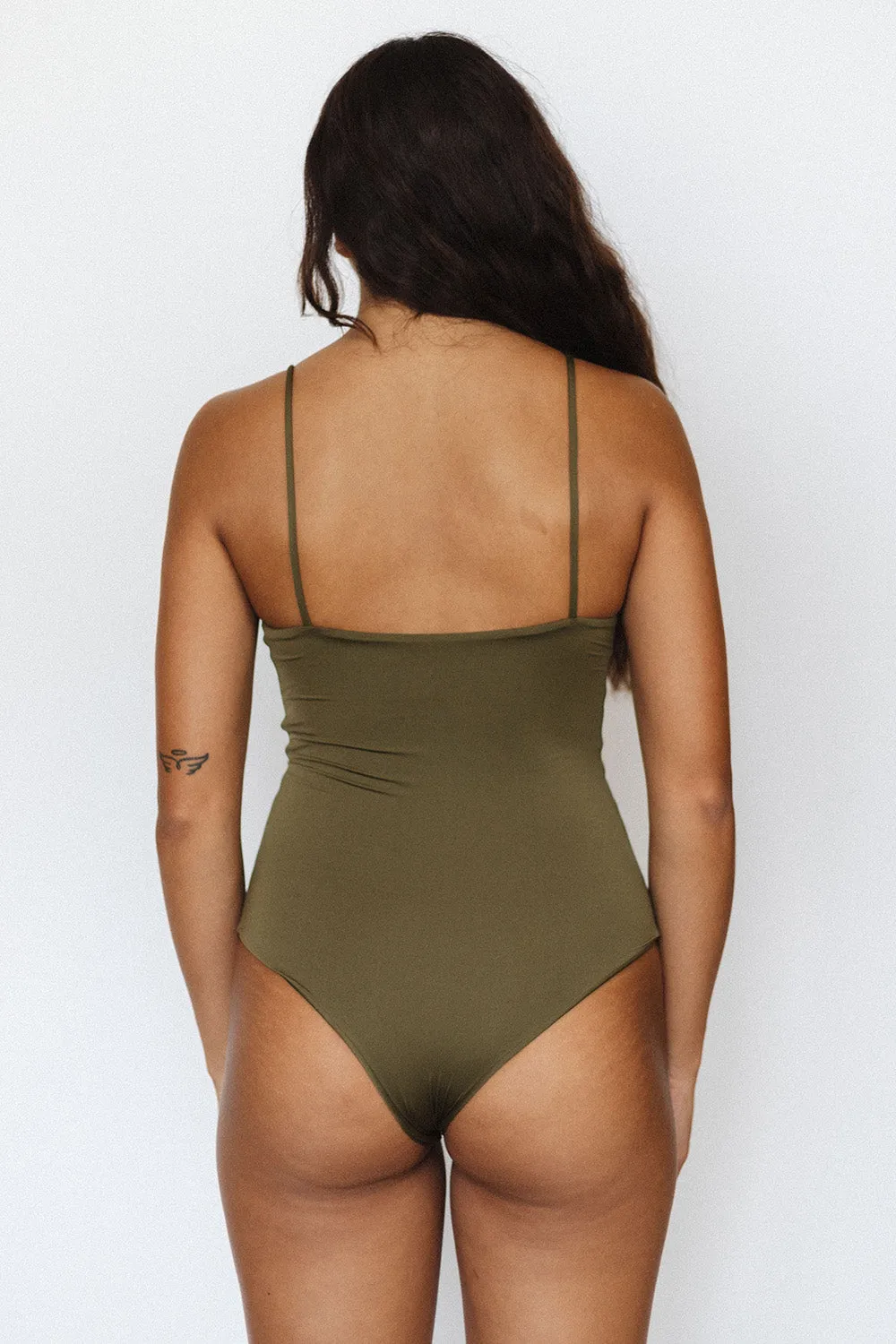 Mai Deluxe Everyday Bodysuit in Olive