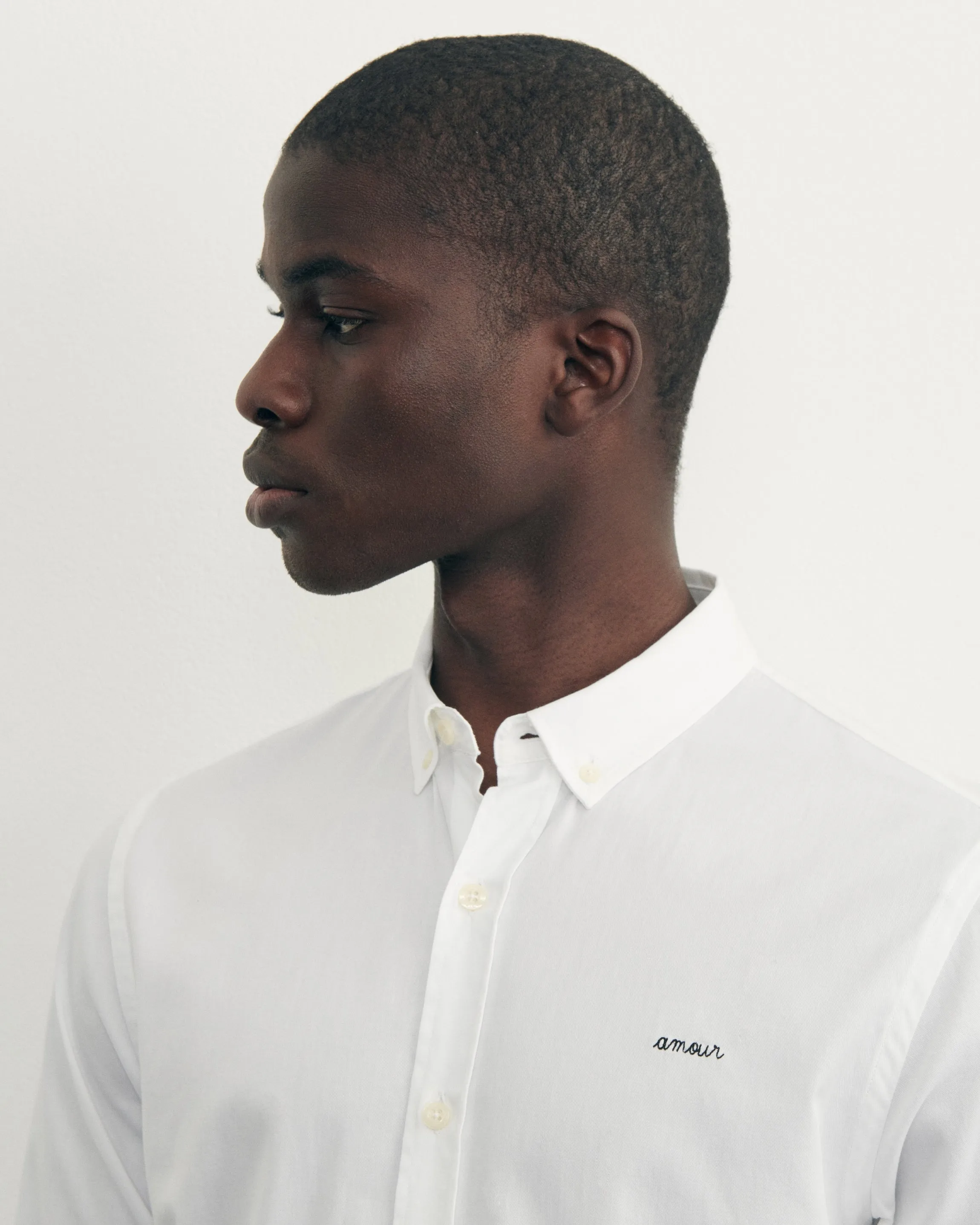 Malesherbes Twill Shirt "amour"