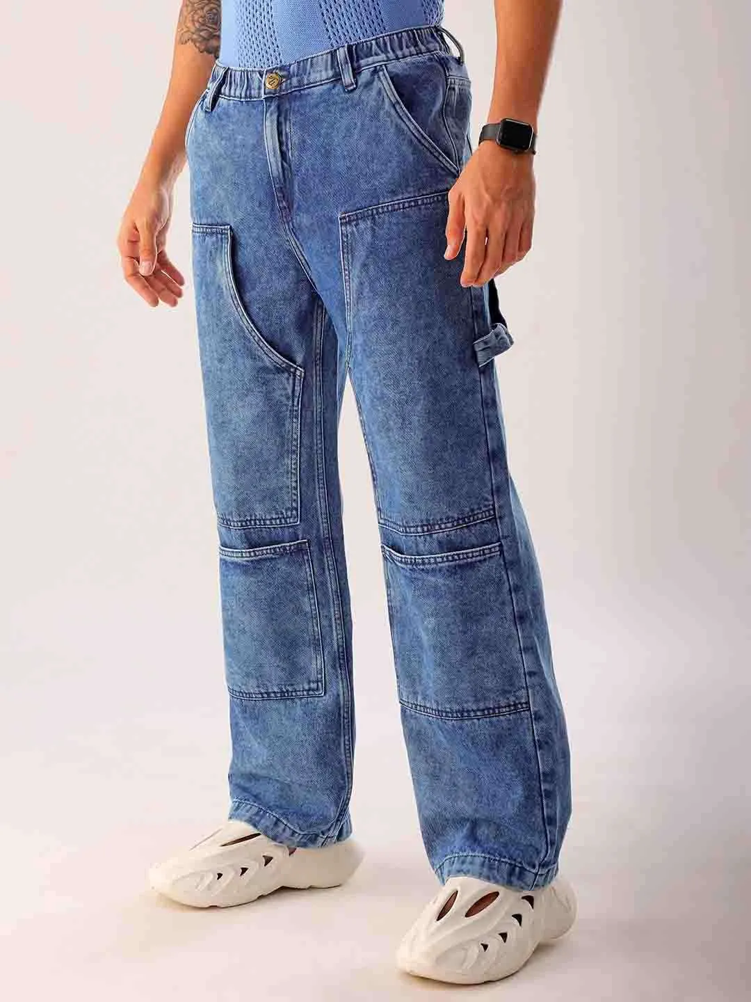 Men Blue G365 Relaxed Fit Carpenter Jeans