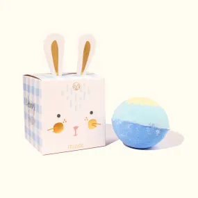 Musee Easter Boxed Bath Balm - Blue Bunny Gingham