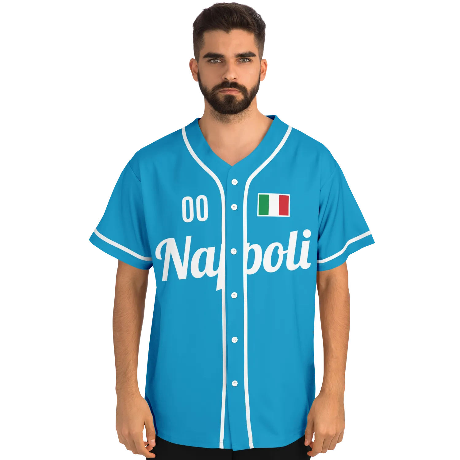 Napoli Baseball Jersey - Custom Name   Number