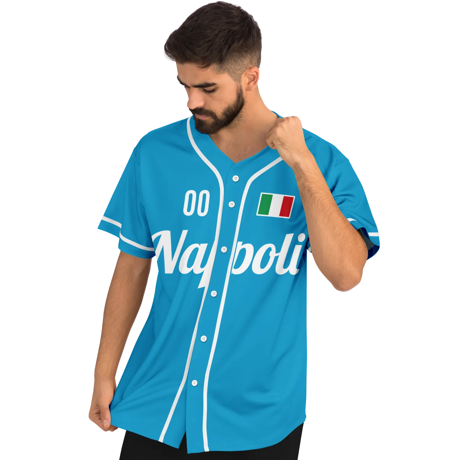 Napoli Baseball Jersey - Custom Name   Number