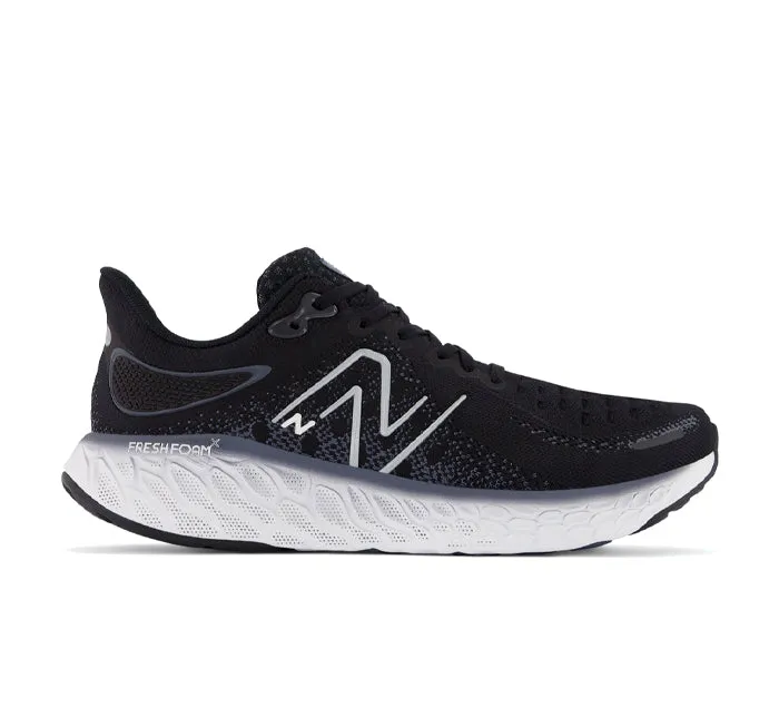 New Balance Men's Fresh Foam X 1080v12 Wide Black/White