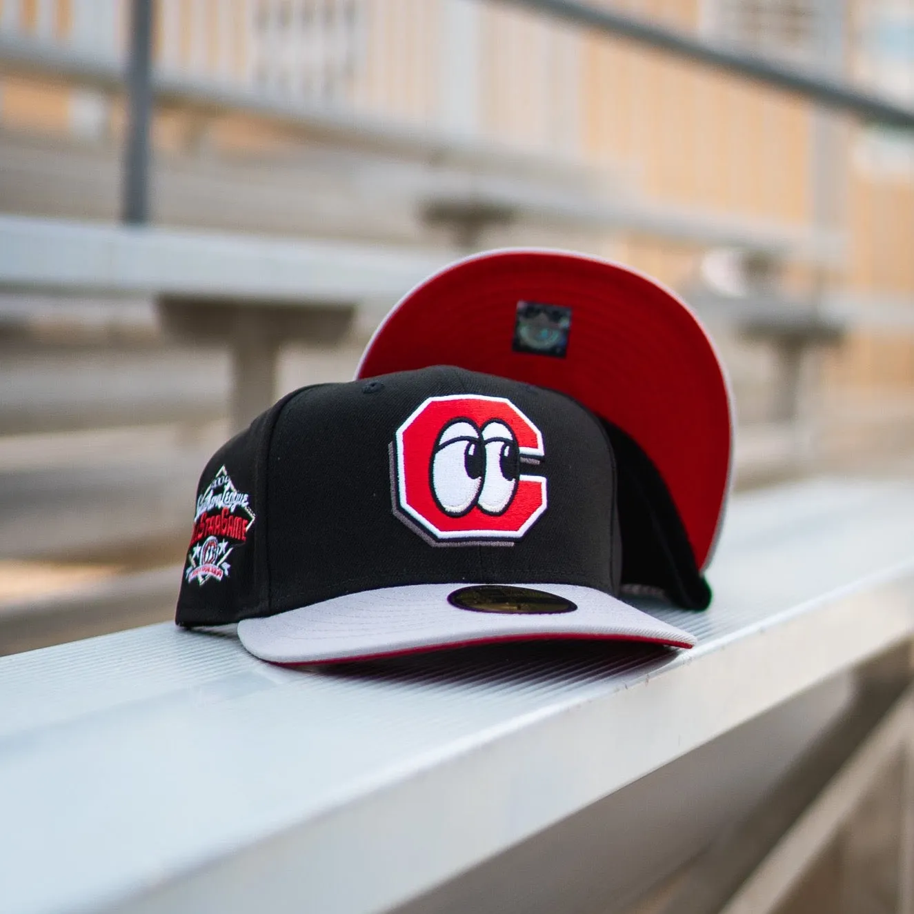 New Era Chattanooga Lookouts 2004 ASG Red UV (Black/Grey)