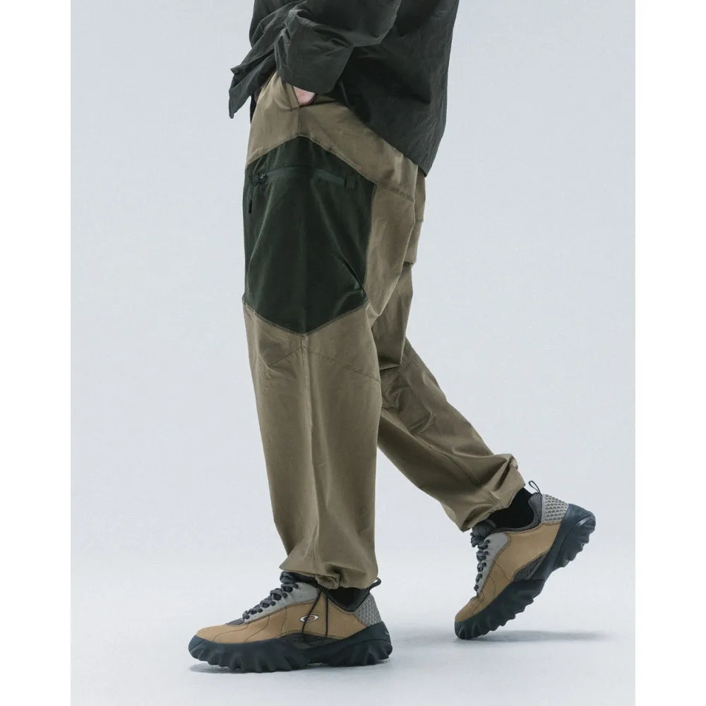 NINE POINT NINE MAZE PANTS-OLIVE