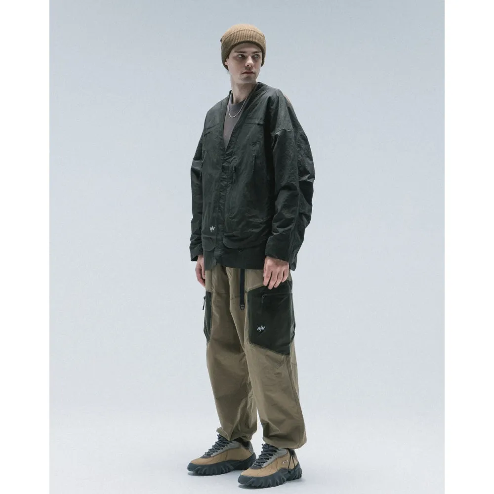 NINE POINT NINE MAZE PANTS-OLIVE