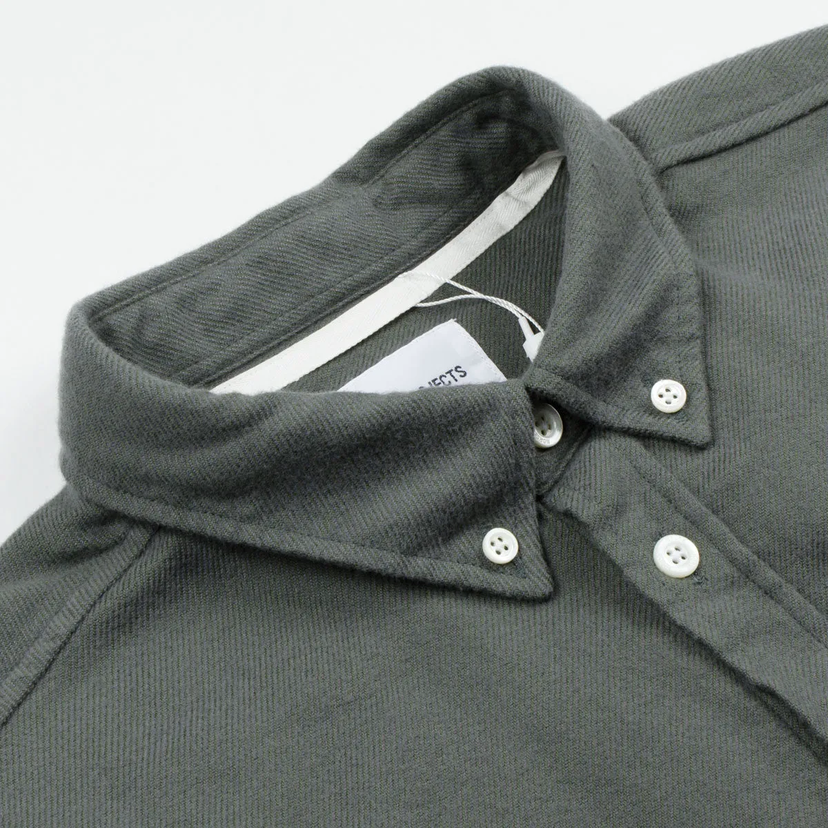 Norse Projects - Osvald Brushed Shirt - Dried Olive