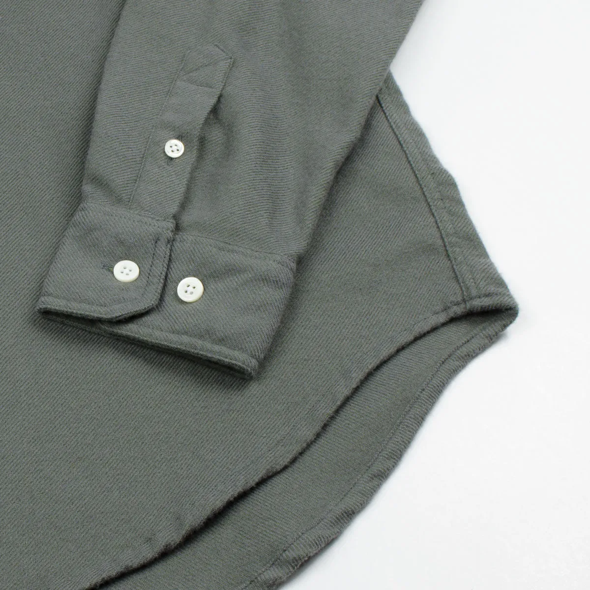 Norse Projects - Osvald Brushed Shirt - Dried Olive