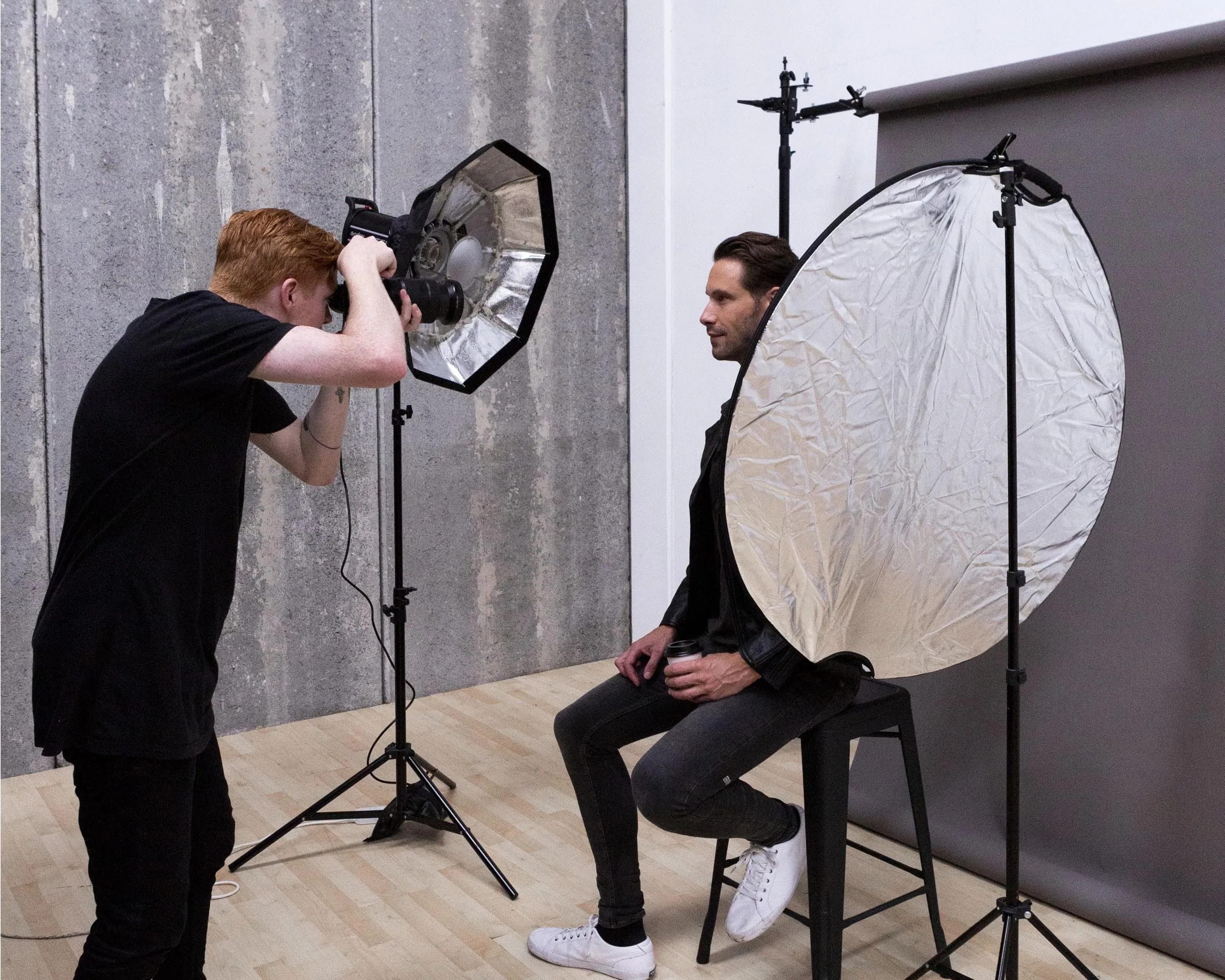 Paper Roll Photography Studio Backdrop Full Length (2.7 x 10M) - Sting Ray Grey