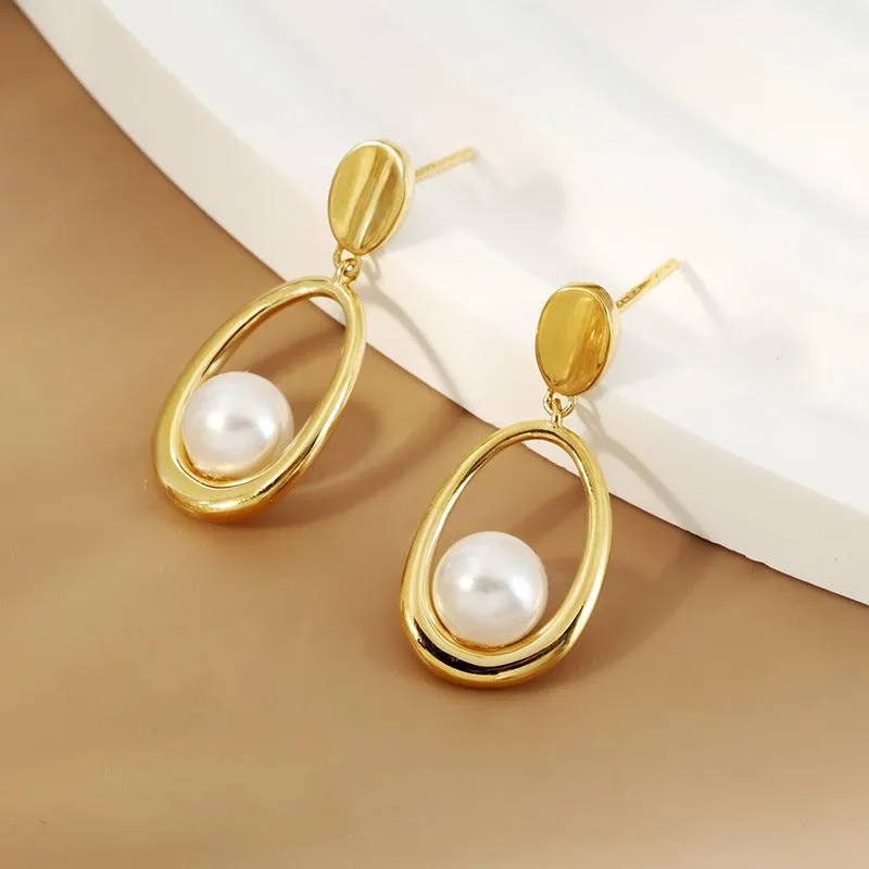 Pearl Drop Earrings