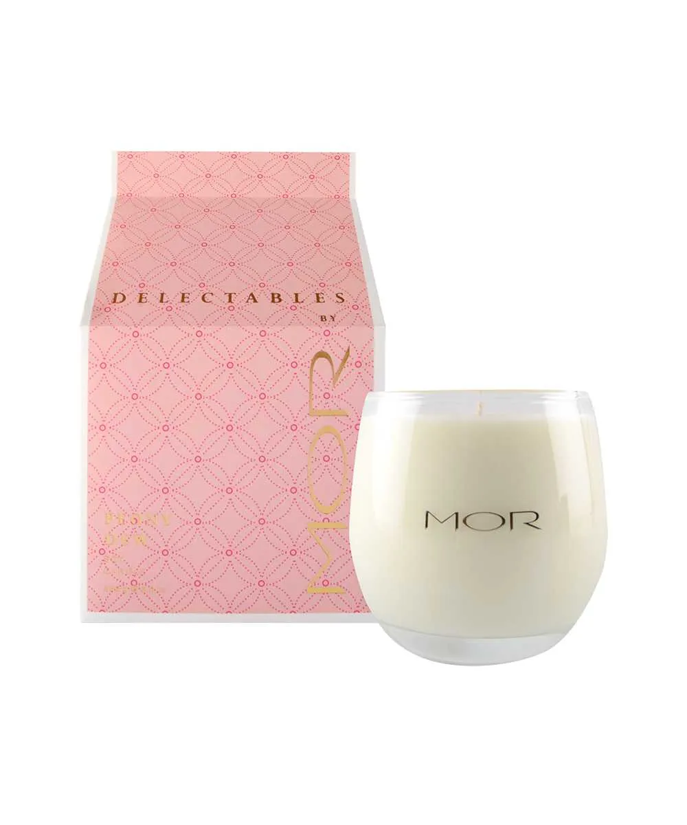 Peony Dew Soy Candle 250g by MOR