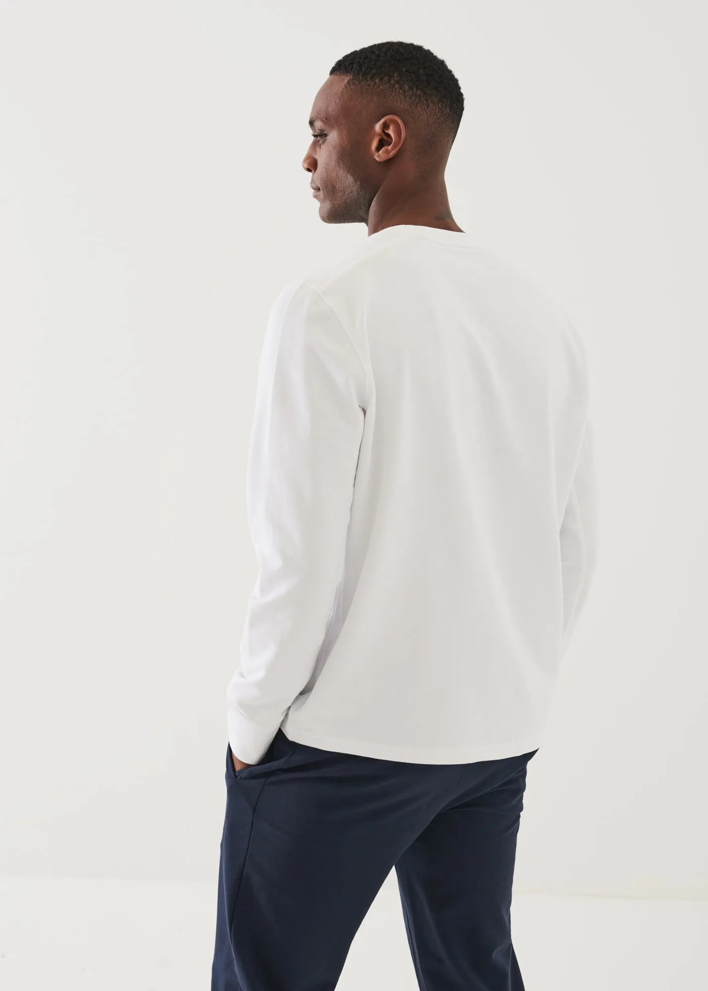 PIMA COTTON FRENCH TERRY SWEATSHIRT