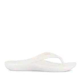 REBOUND ORTHOTIC THONGS - WHITE