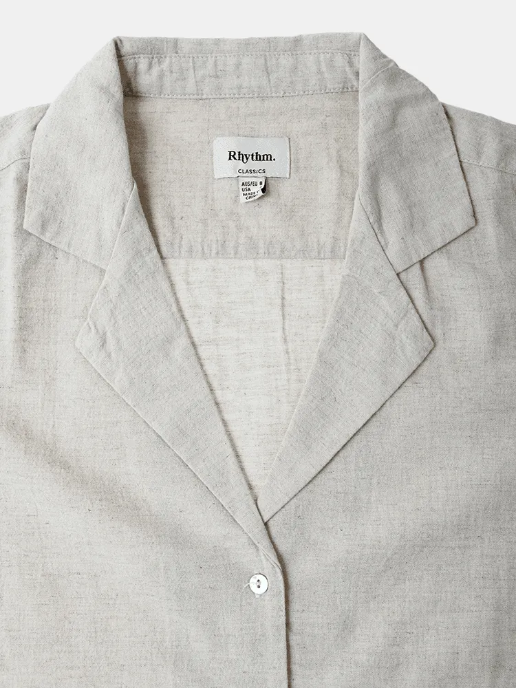 Rhythm Classic Longsleeve Shirt - Sand