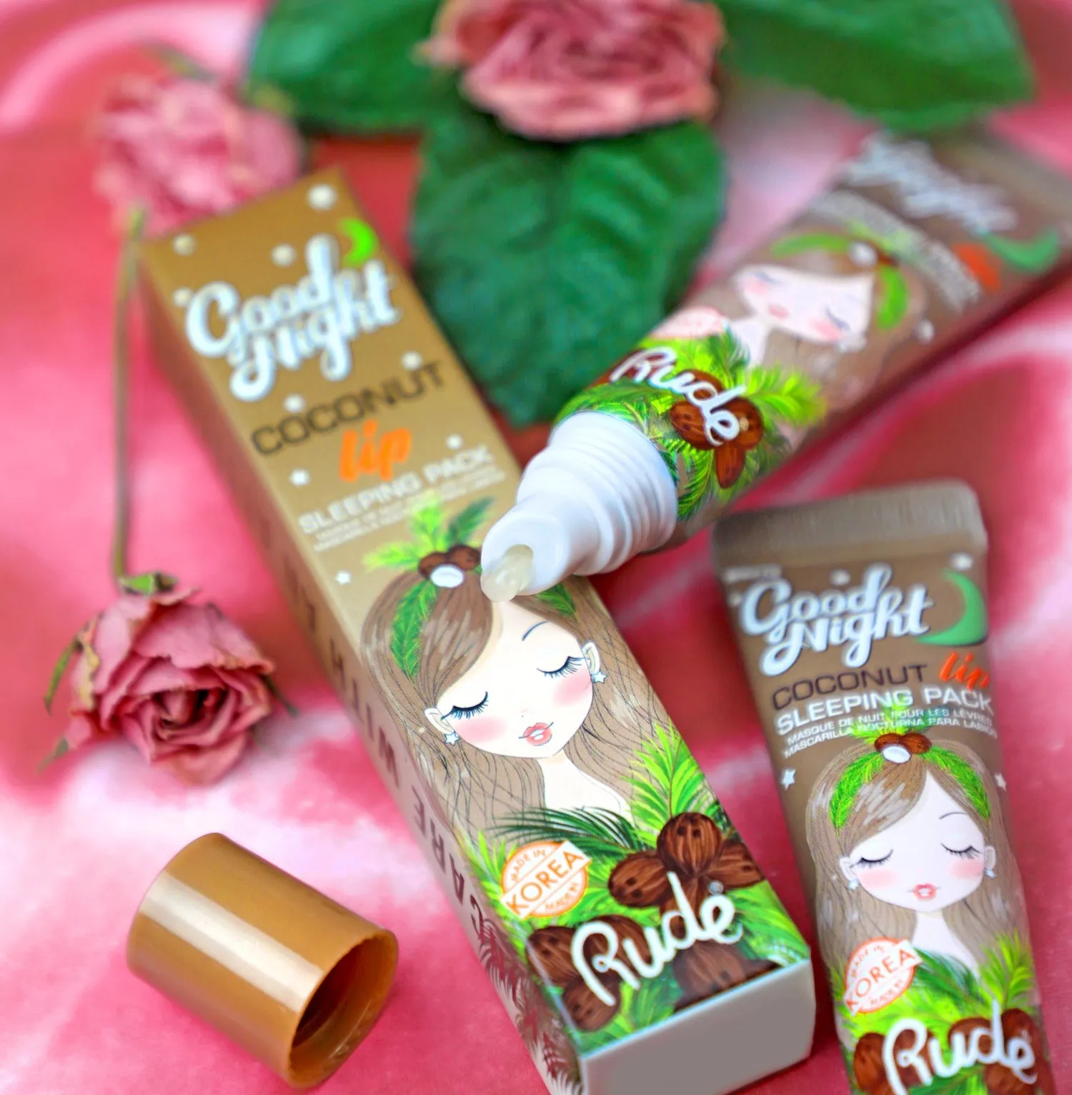 RUDE Good Night Coconut Lip Sleeping Pack