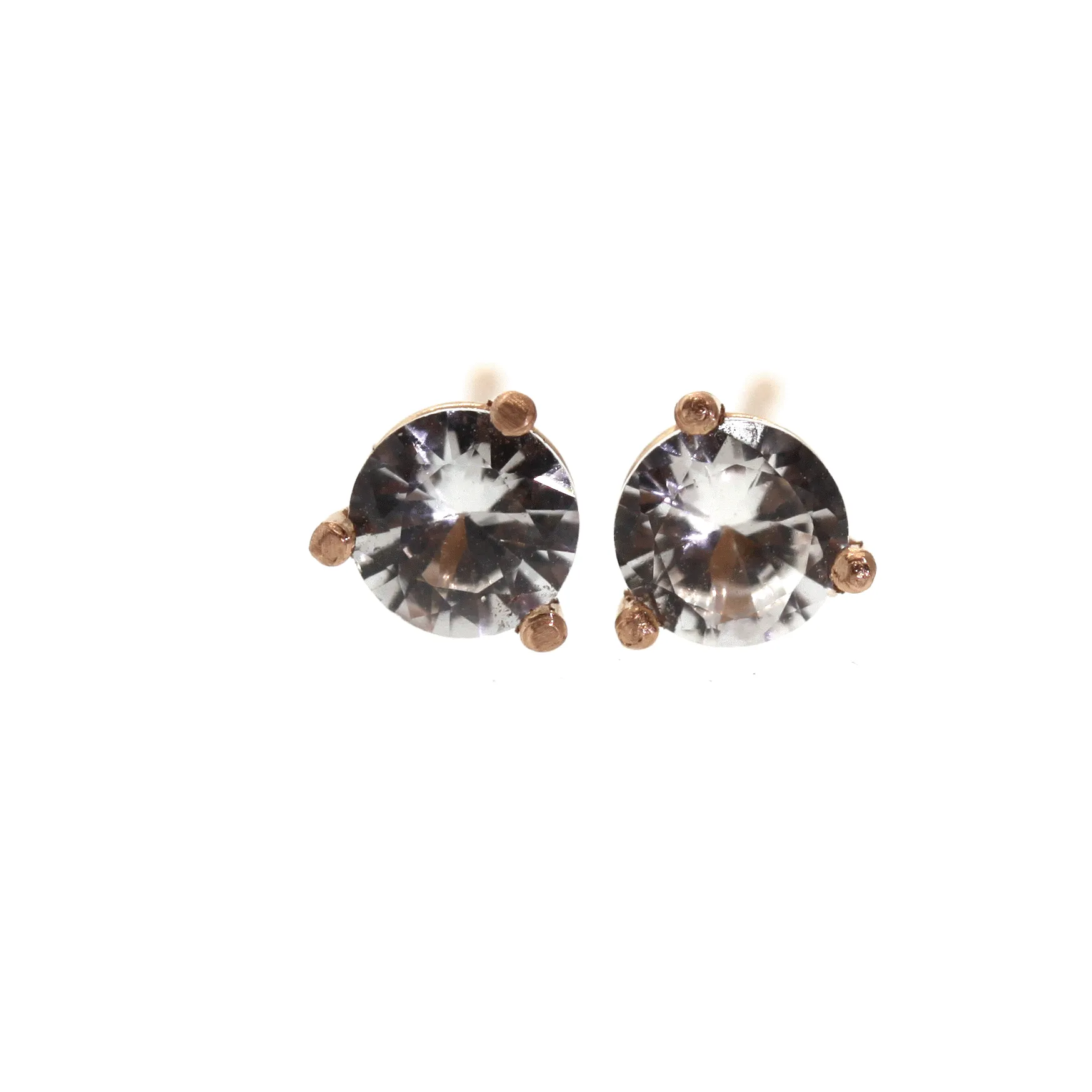 Sapphire Martini Stud Earrings