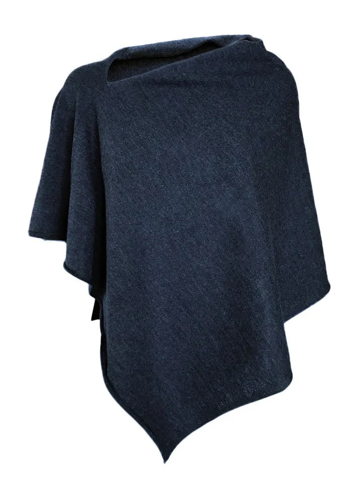 Sibin Linnebjerg Paris Poncho - Navy