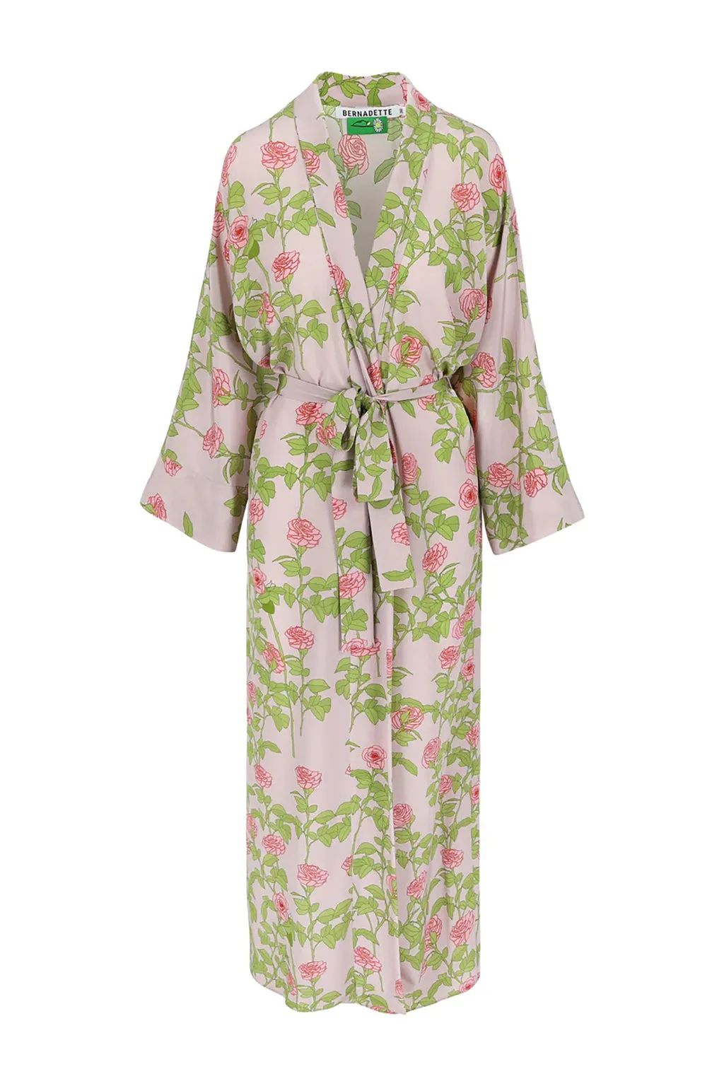 SILK PEIGNOIR ROBE