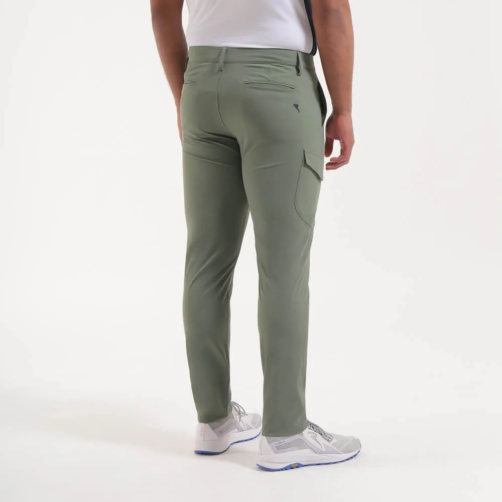 SPEAR | 4 WAY STRETCH WELT POCKET PRINTED TROUSERS