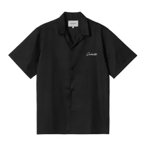 S/S DELRAY SHIRT BLACK / WAX