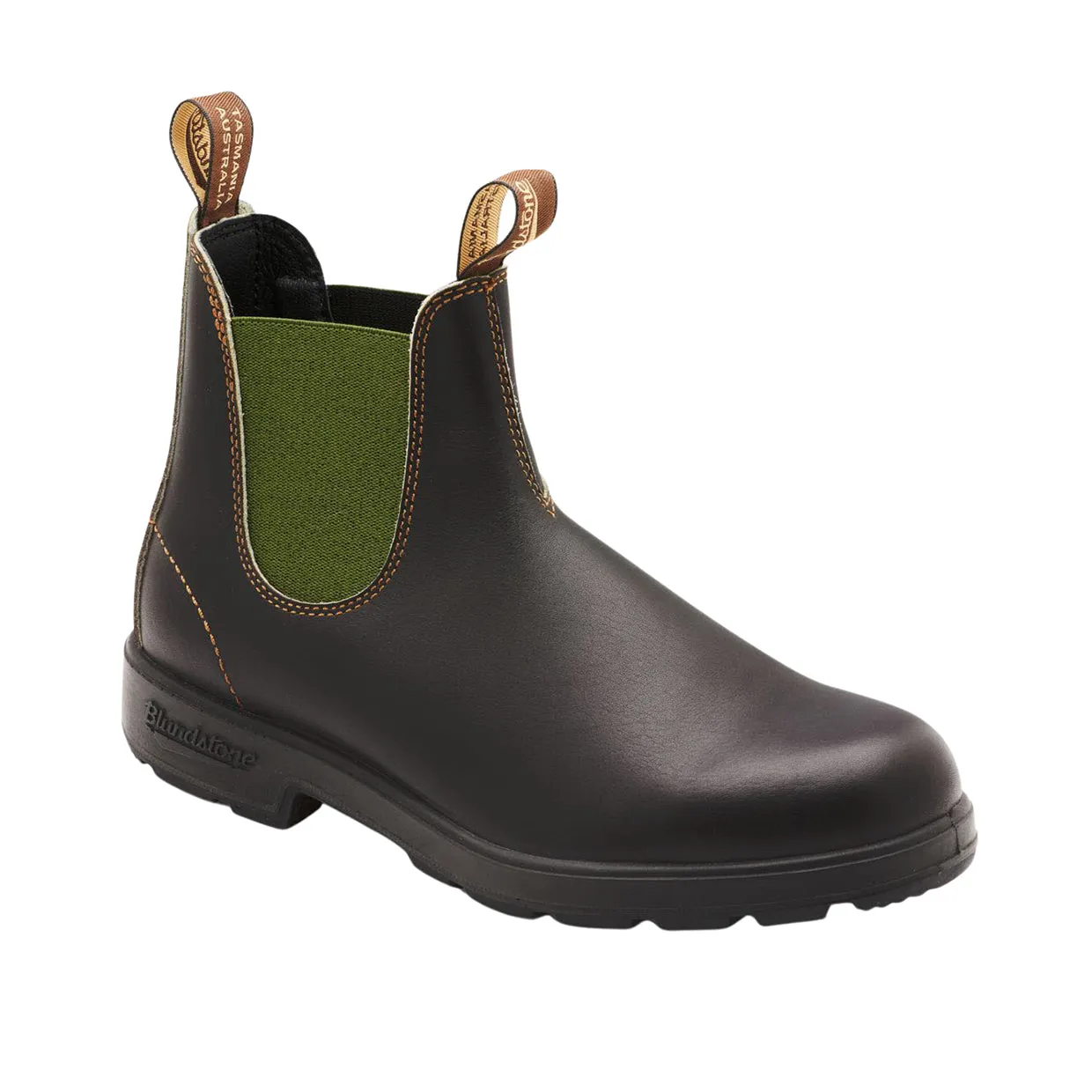 Stivaletti Unisex Blundstone #519 Marrone / Verde