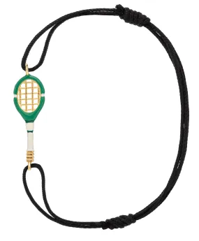 TENNIS PISTACHIO GREEN CORD BRACELET