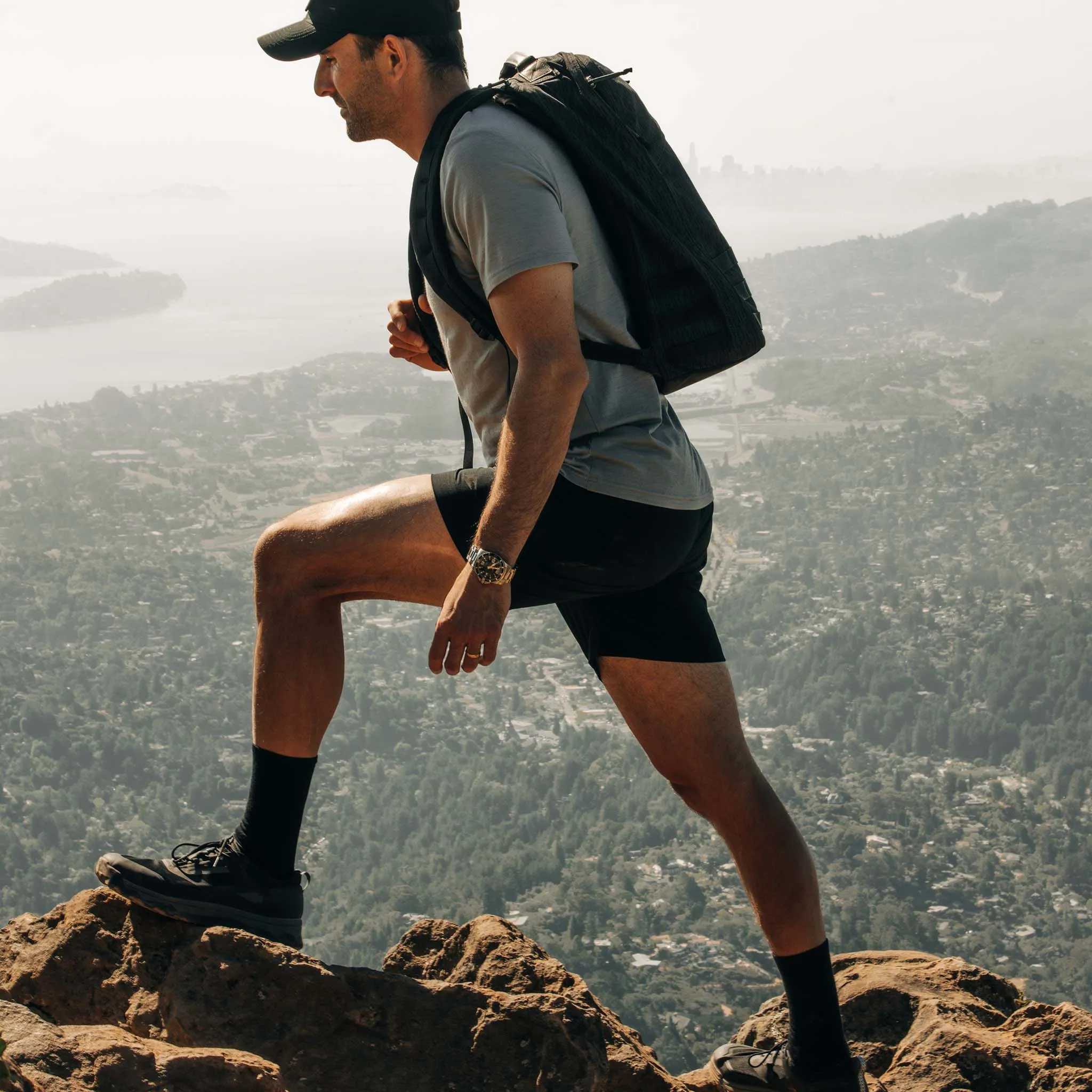 The Challenge Cargo Short in Black