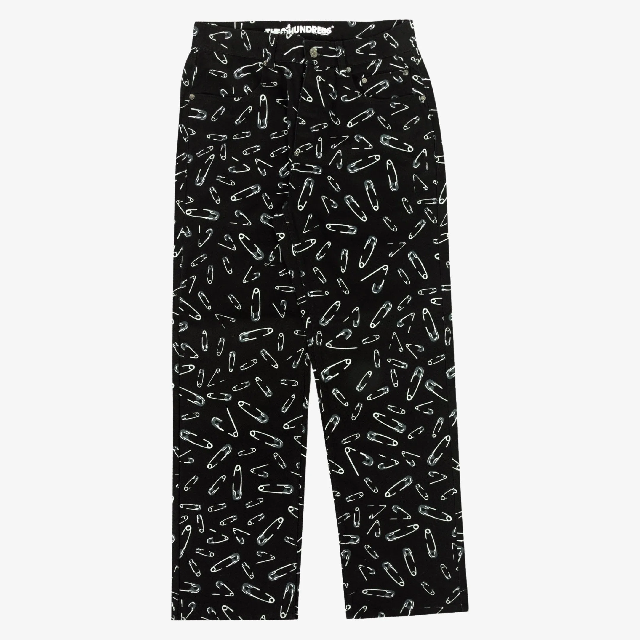 The Hundreds 'Adam Bomb Pins' Denim Black