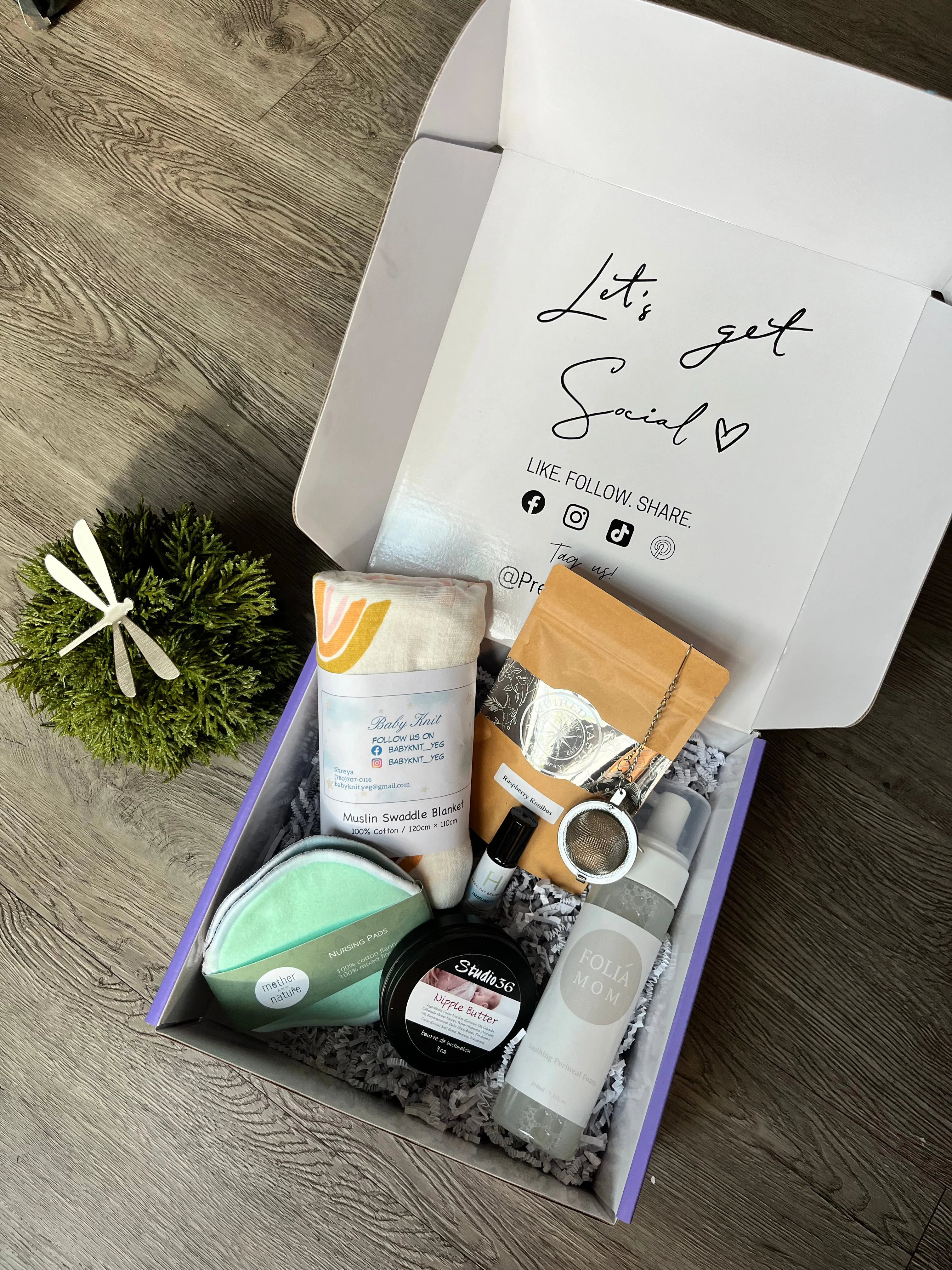 The PreggoBox - Postpartum kit