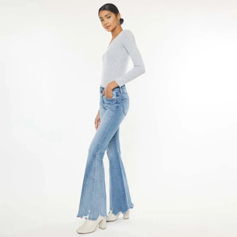 The Rosecrans Mid Rise Flare Jeans