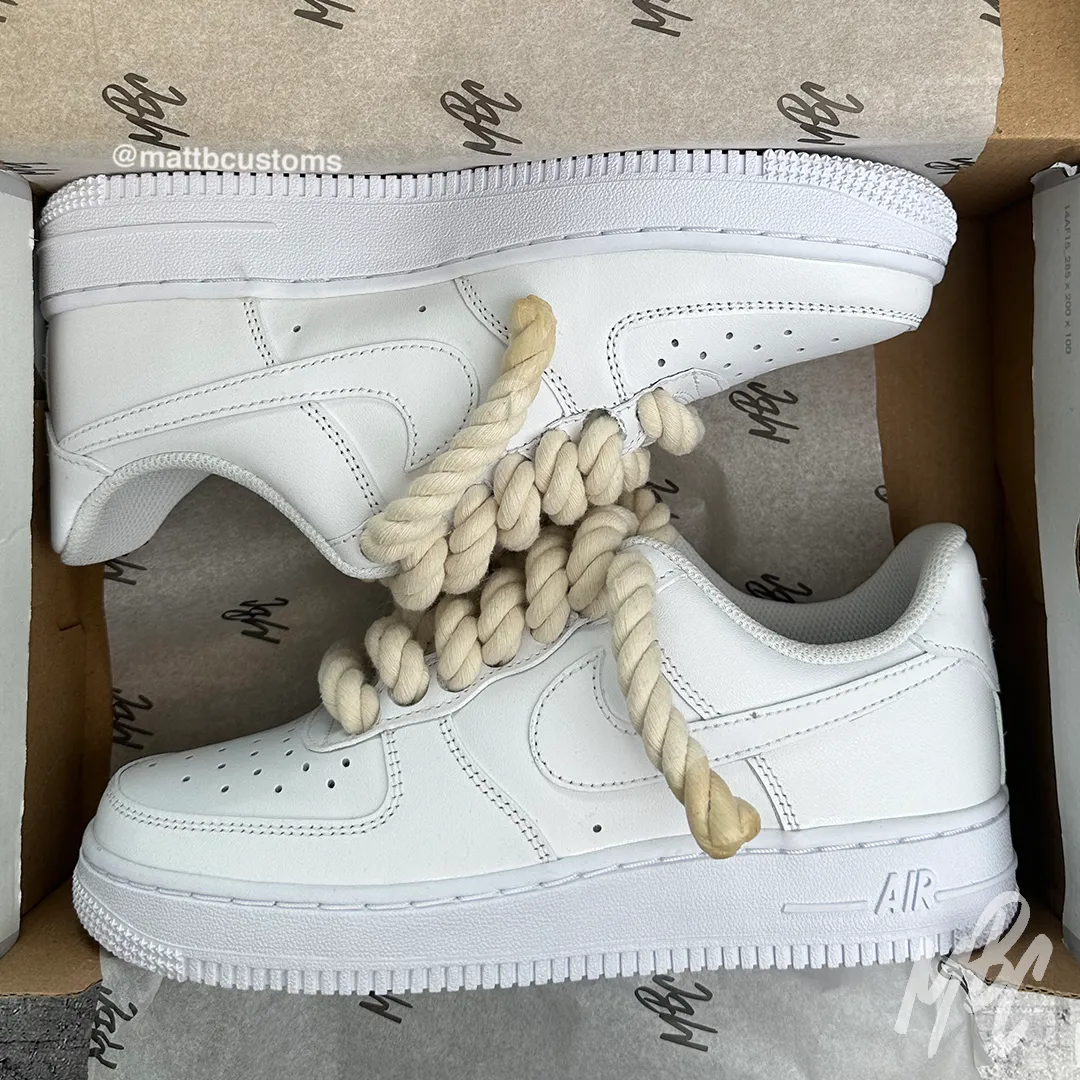 Thicc Laces - Air Force 1 | UK 4 (Faulty)