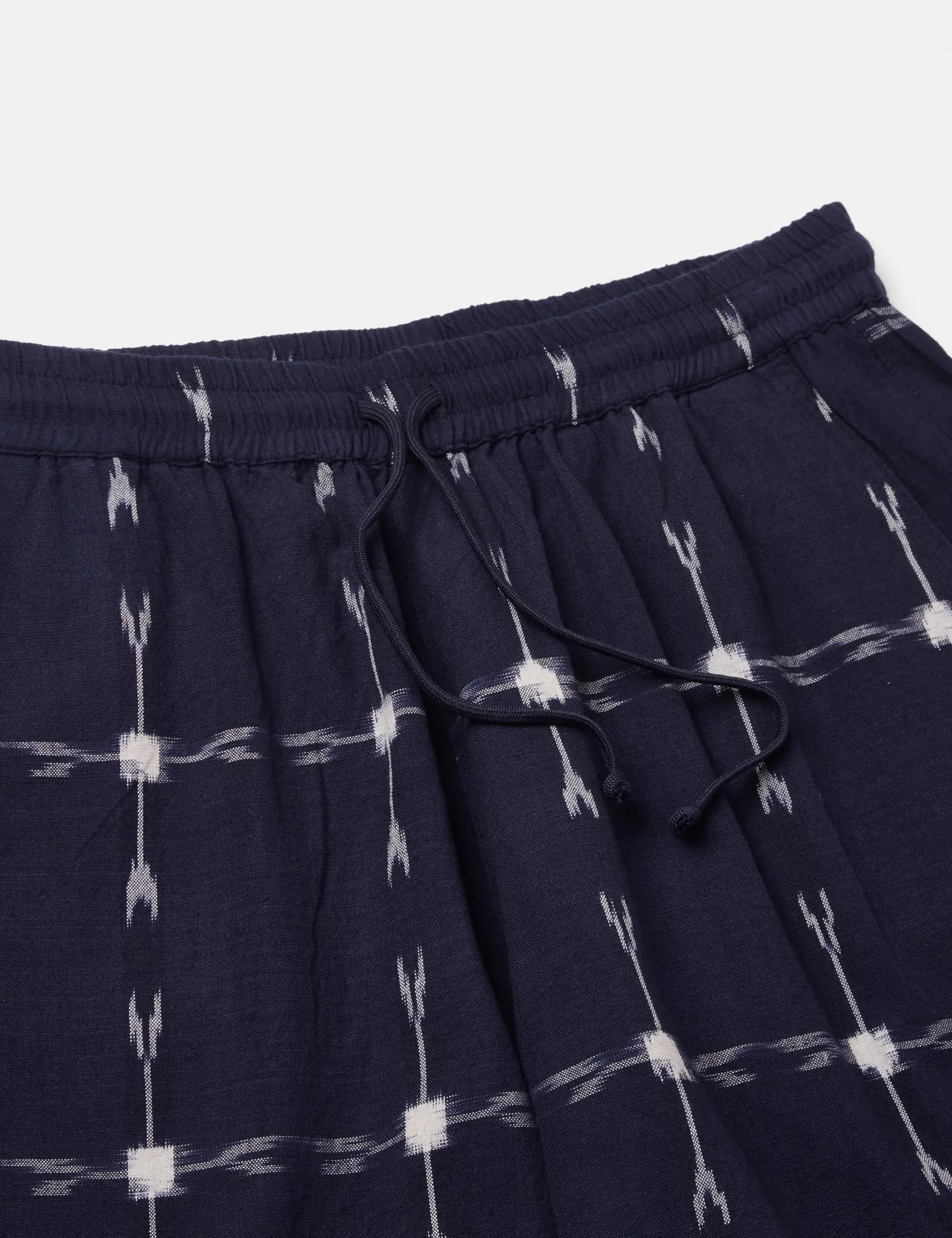 Universal Works Lumber Shorts - Indian Ikat Indigo