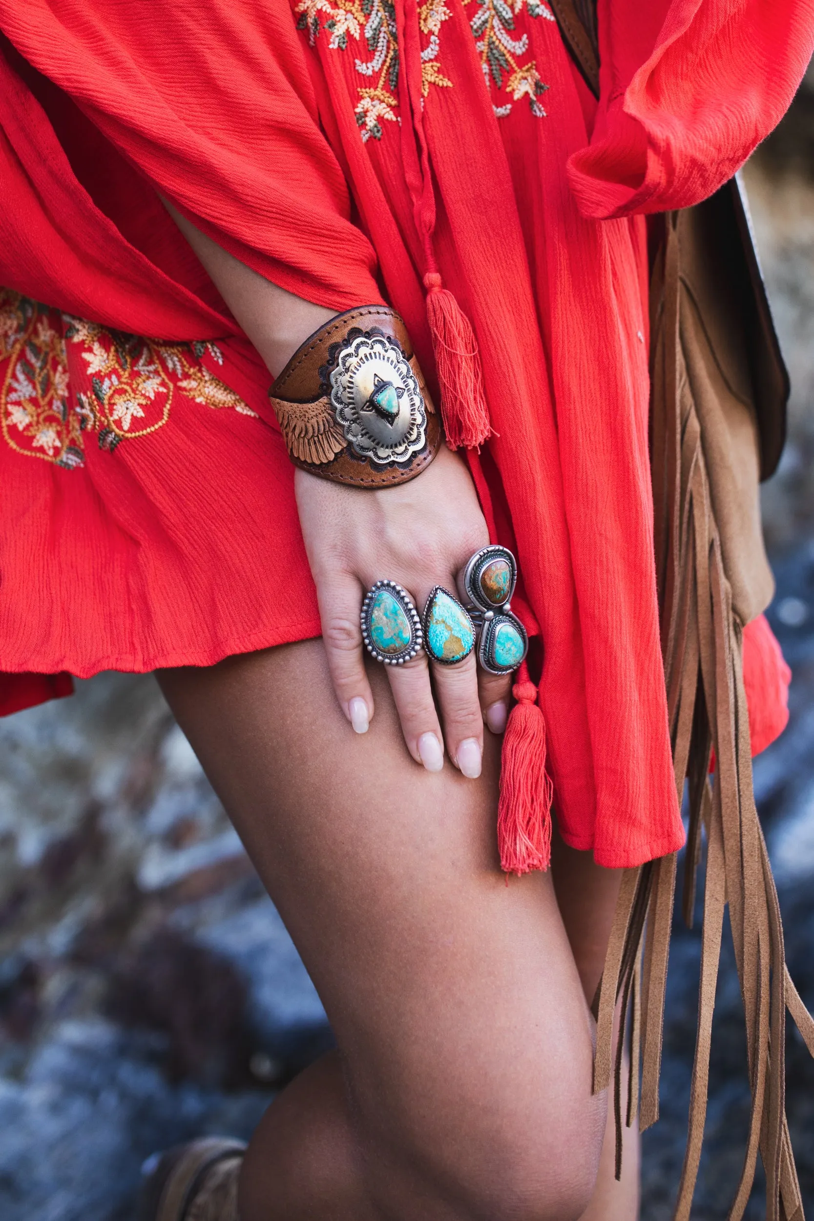 Vintage Navajo Royston Turquoise Ring